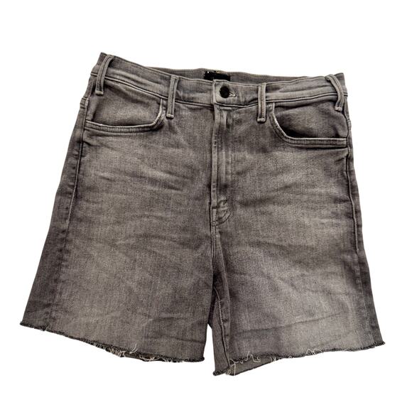 MOTHER Pants - MOTHER Gray Denim Cutoff Shorts | The Hustler Roller Ankle | Size 32